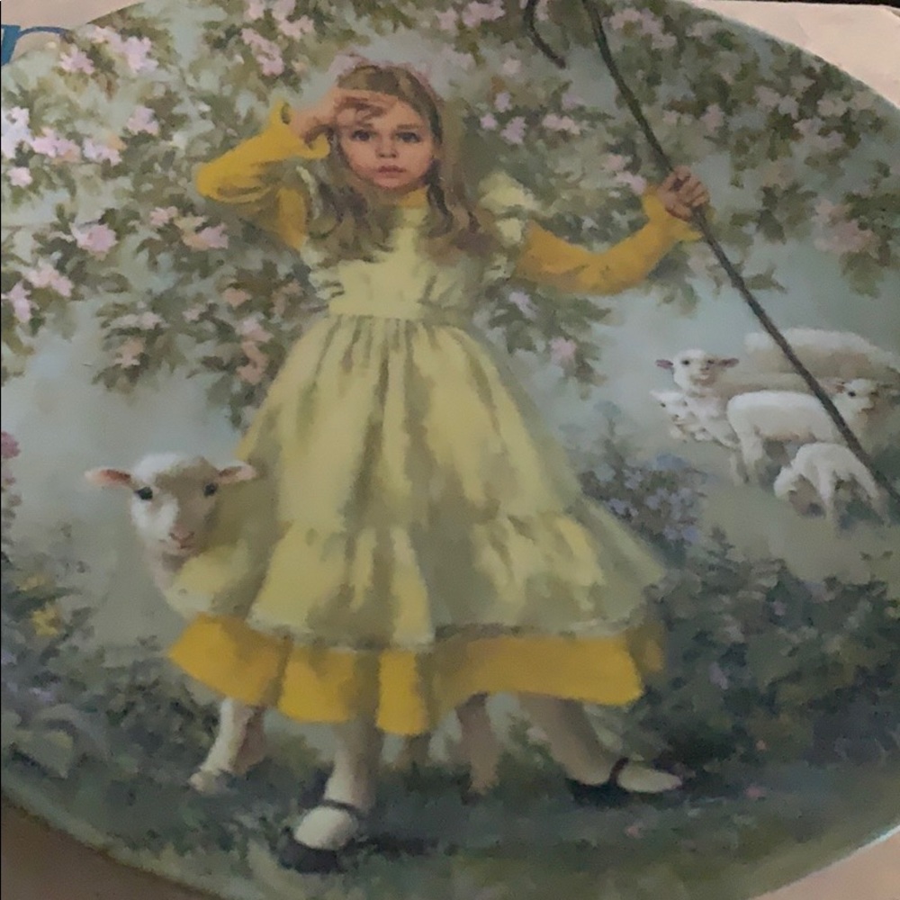 The Bradford collectible Plate “Little Bo Peep”
